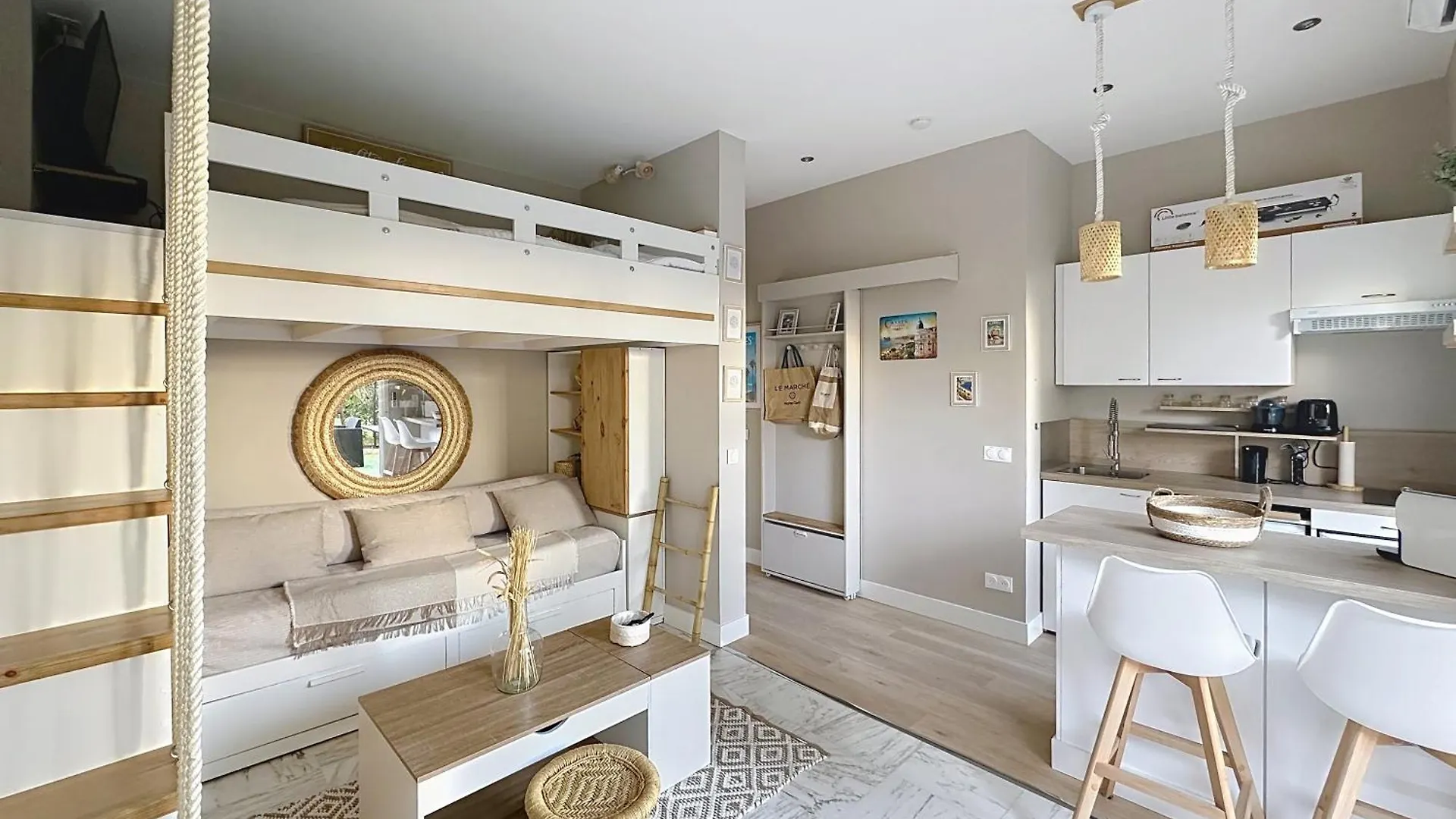 Apartment Cozy Studio With Garden And Parking In Cannes